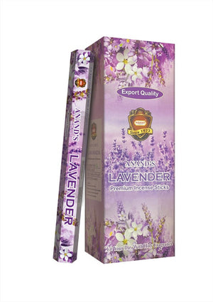 300 Cajitas Incienso Hexagonal Anand y Darshan Aromas Surtidas por Mayoreo