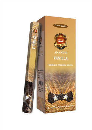 150 Cajitas Incienso Hexagonal Anand y Darshan Aromas Surtidas por Mayoreo
