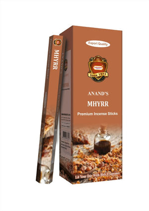 150 Cajitas Incienso Hexagonal Anand y Darshan Aromas Surtidas por Mayoreo