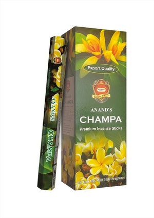 150 Cajitas Incienso Hexagonal Anand y Darshan Aromas Surtidas por Mayoreo