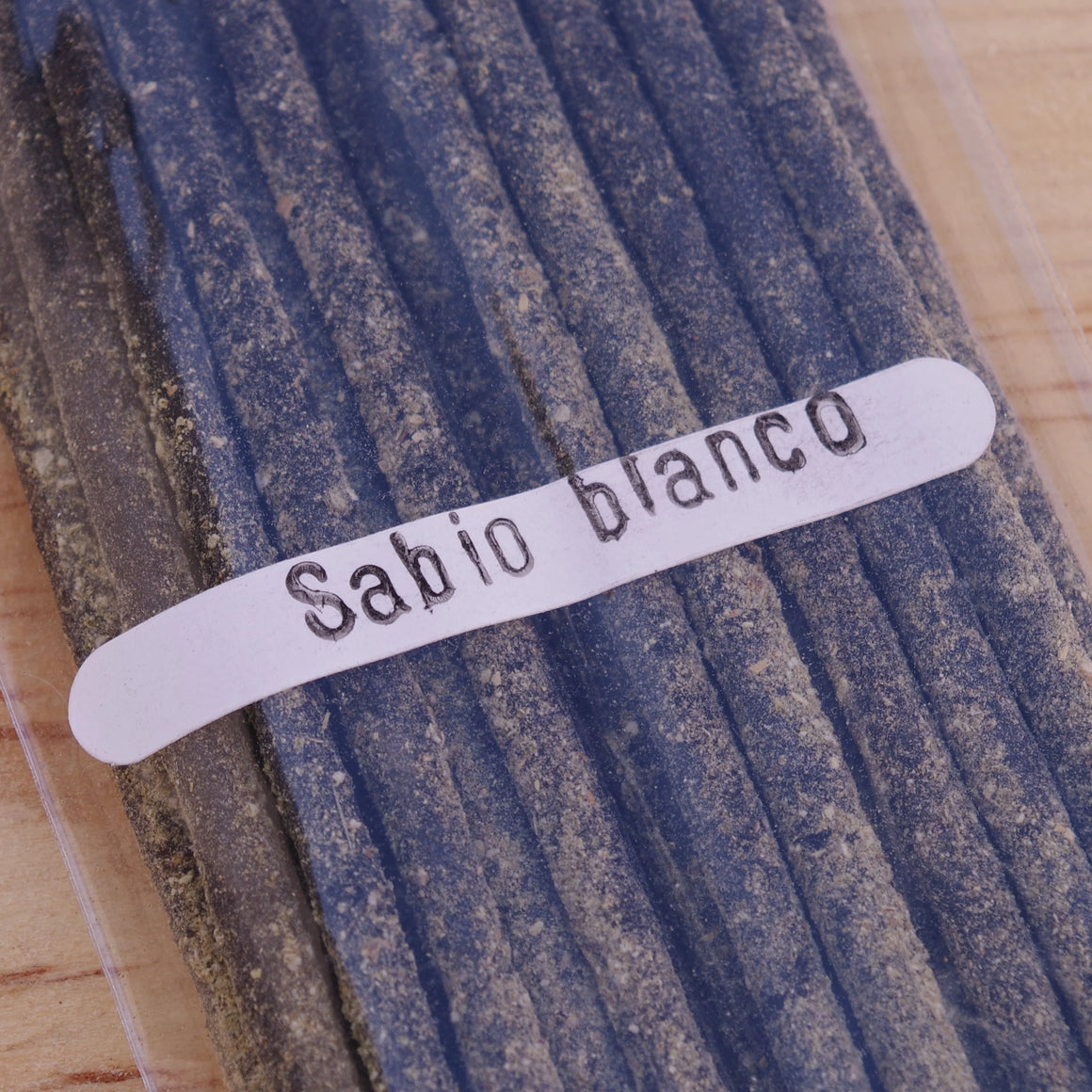 20 Varitas Cortas Incienso Artesanal Mexicano de Salvia Blanca