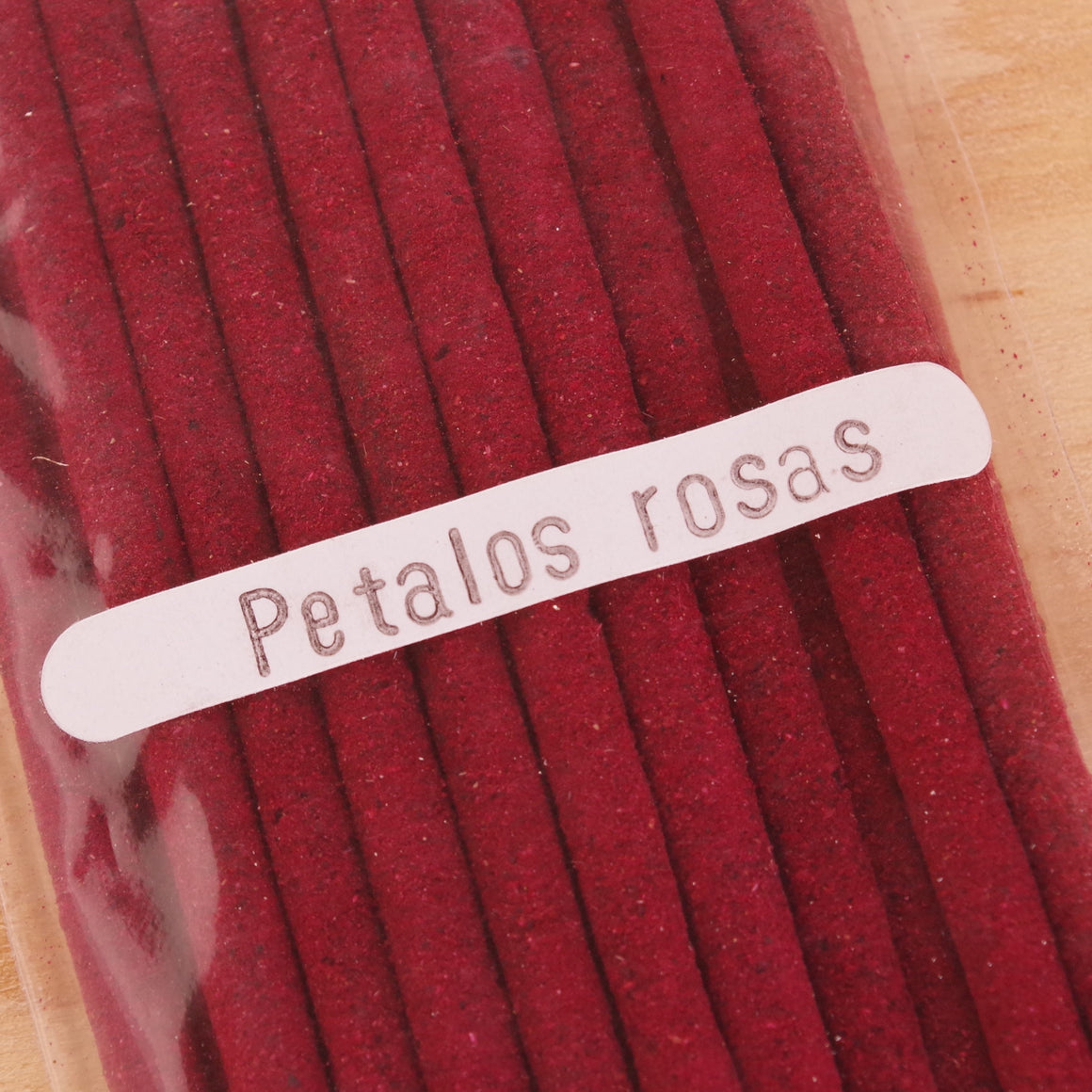 20 Varitas Largas de Incienso Mexicano Petalos de Rosa