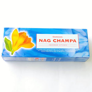 Caja de Incienso Hexagonal Darshan Nag Champa