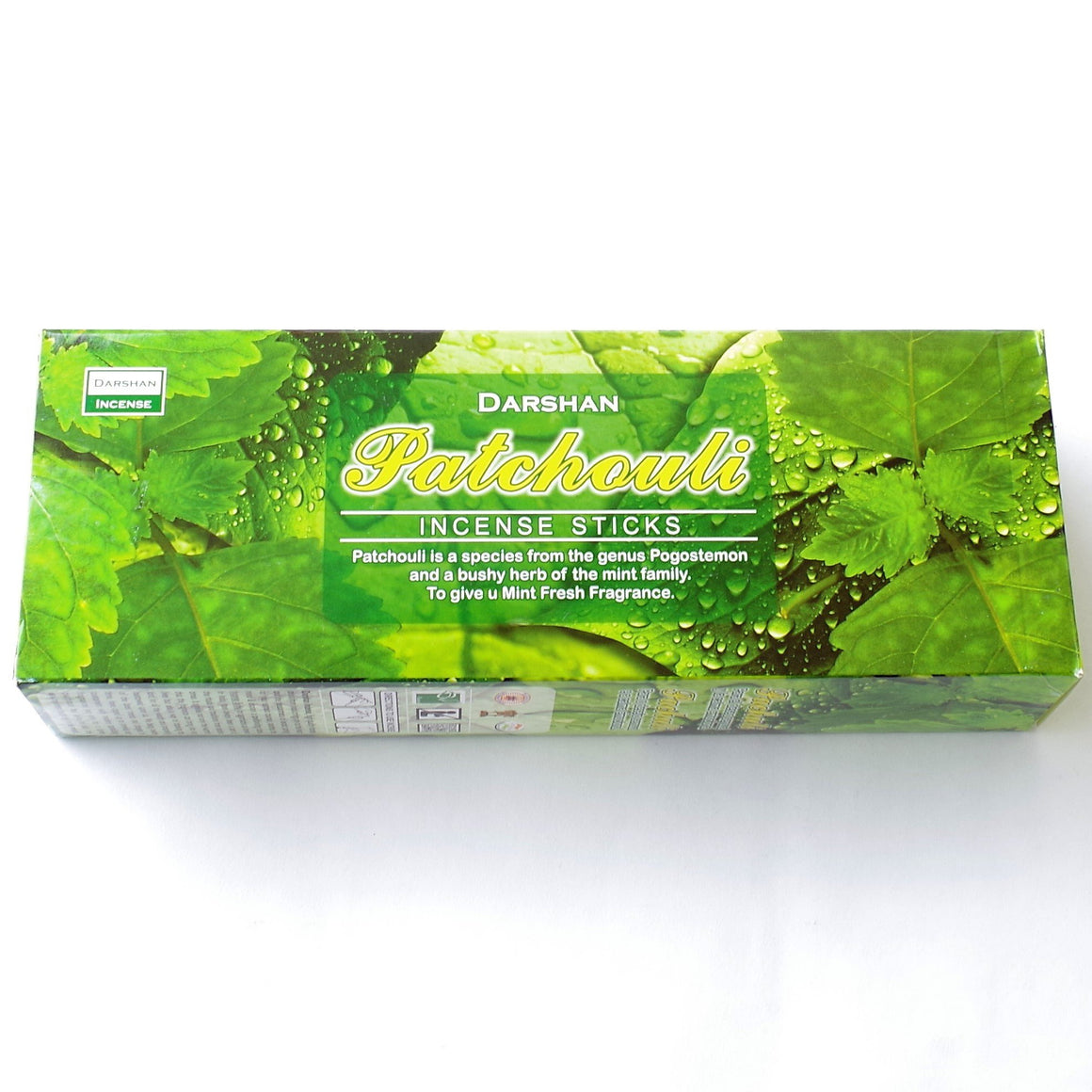 Caja de Incienso Hexagonal Darshan Pachuli