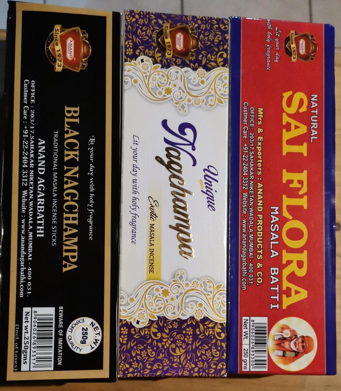 Incienso Masala a Granel por Mayoreo Aromas Surtidas Anand Envio Gratis!