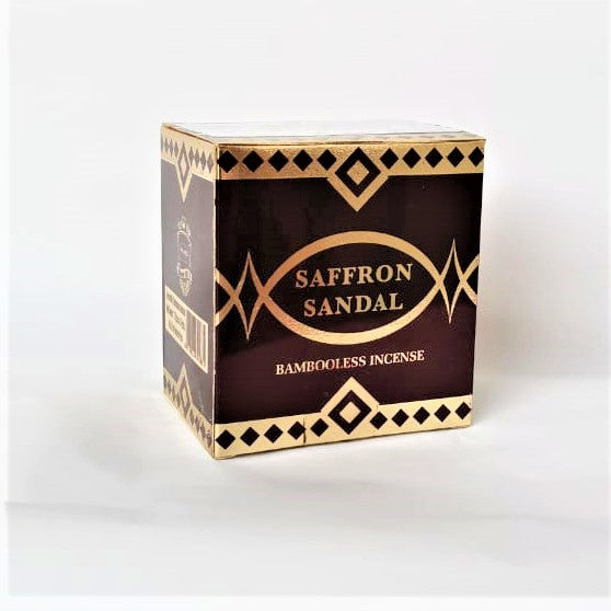 12 Cajitas de Incienso Anand Saffron Sandal (Sandalia Azafran) Dhoop